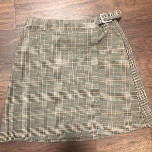 Brandy Plaid Skirt